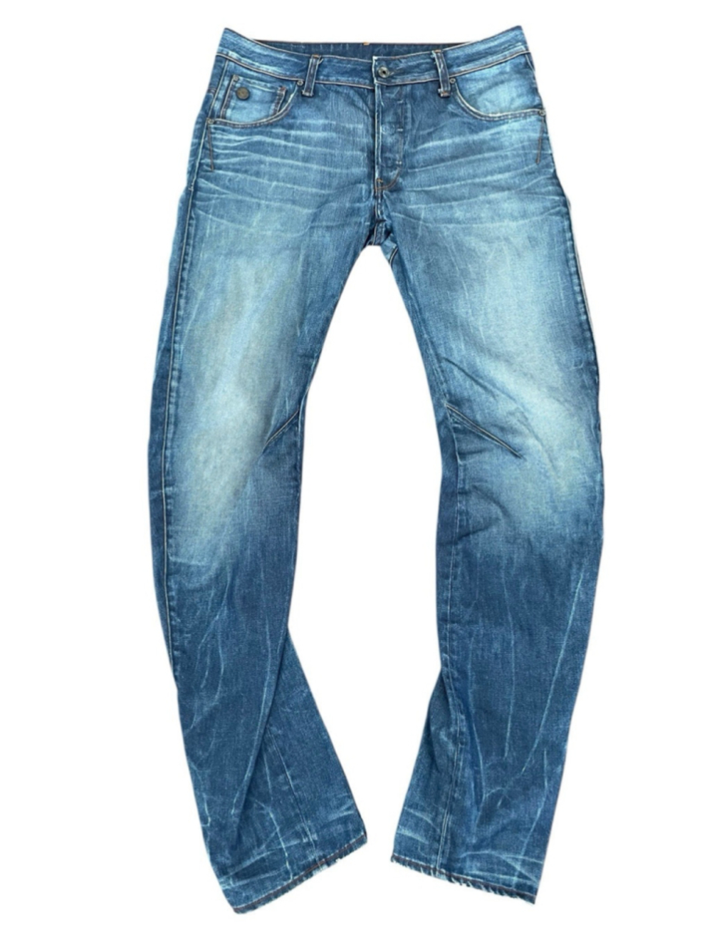 G-Star RAW Arc 3D Slim Jeans Men’s 32x34 Fits 34X34 Blue Tapered Denim Biker